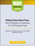 Video Pre-Order - Getting Tactical About Taxes: Clever Strategies for Expanding Your Self-Storage Empire